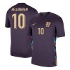 Camisola Inglaterra Bellingham 10 Homen Equipamento 2ª Euro 2024